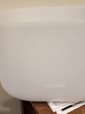 Used PETLIBRO Capsule Dog Water Fountain White/Teal
